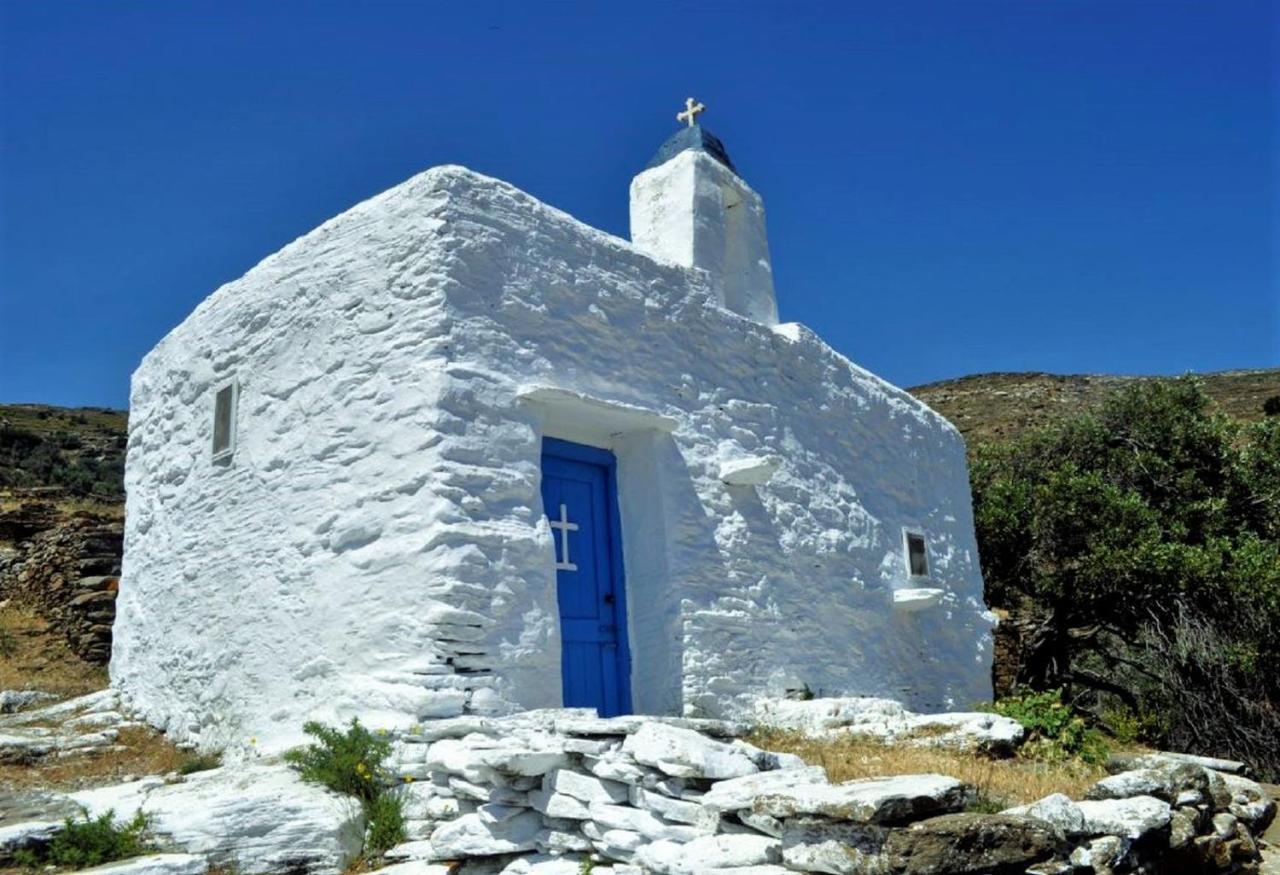 Ferienwohnung Irene - Tarambados - Tinos Kámbos Exterior foto