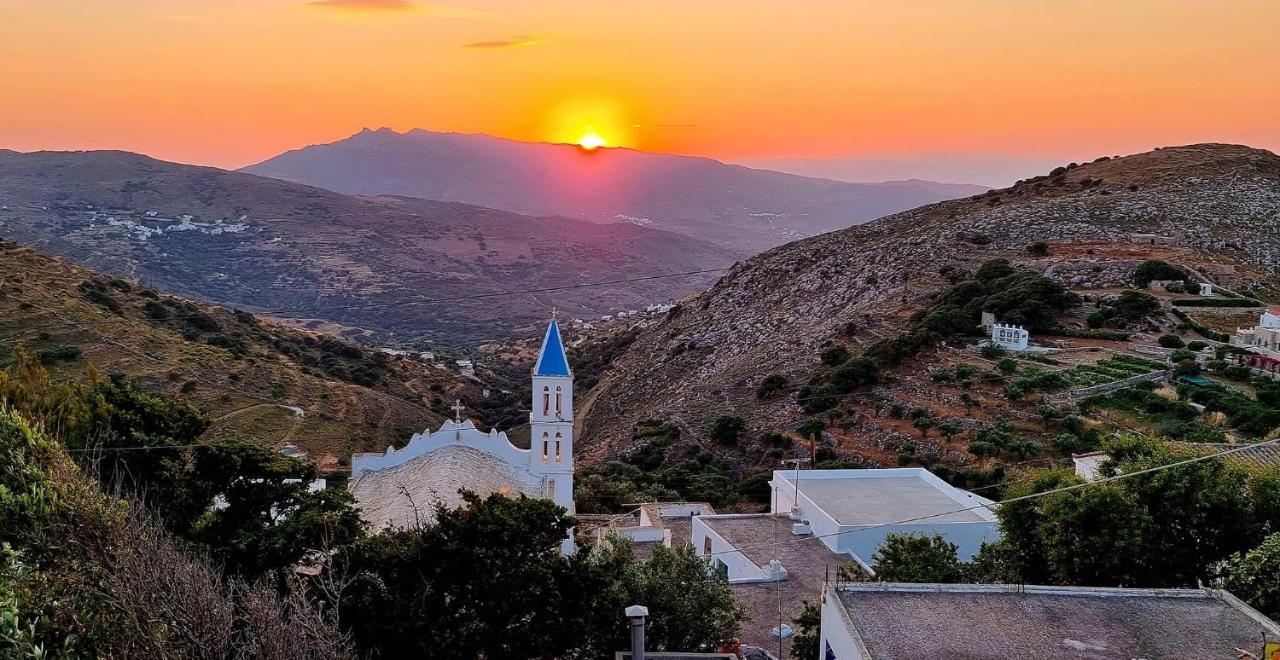 Ferienwohnung Irene - Tarambados - Tinos Kámbos Exterior foto